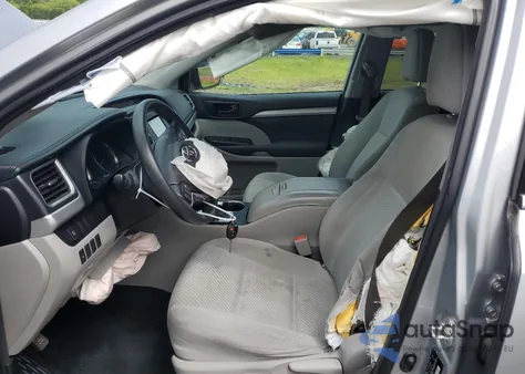 2018 Toyota Highlander Le from USA, damaged, VIN 5TDBZRFH0JS841346